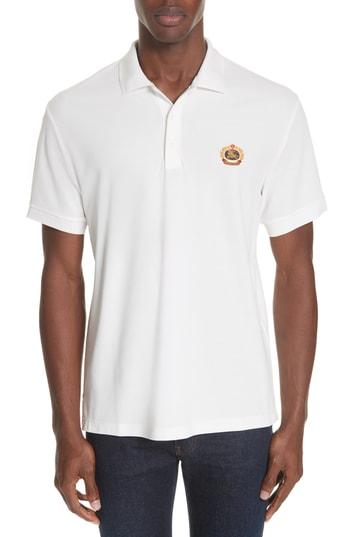 Men's Burberry Densford Pique Polo
