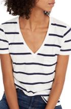 Women's Madewell V-neck Pocket Tee