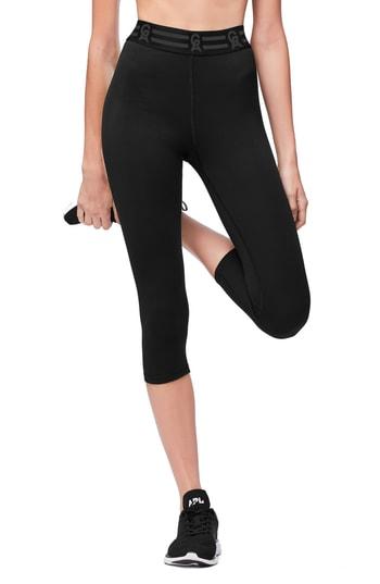 Women's Good American Icon Crop Leggings - Black