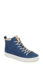 Women's Ecco Soft 8 High Top Sneaker -7.5us / 38eu - Blue