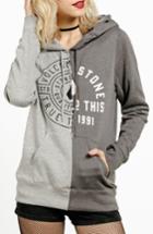 Women's Volcom Slippin' Up Hoodie - Grey