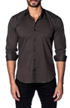 Men's Jared Lang Slim Fit Check Sport Shirt - Red