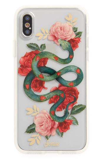 Sonix Heart Snake Iphone X Case - Green