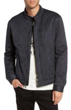 Men's John Varvatos Star Usa Band Collar Jacket - Blue