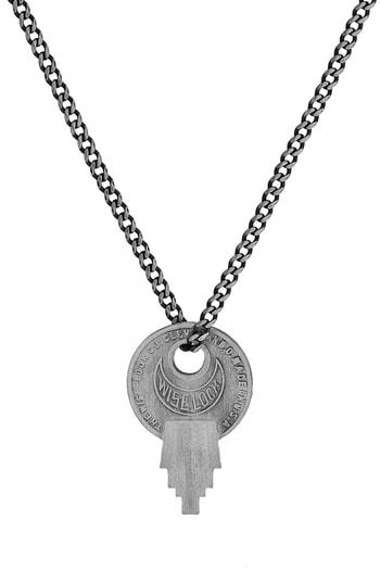 Men's Miansai Wise Lock Sterling Silver Pendant Necklace
