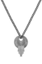 Men's Miansai Wise Lock Sterling Silver Pendant Necklace