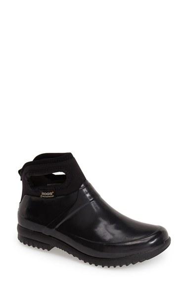 Women's Bogs 'seattle' Waterproof Short Boot M - Black