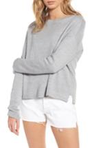 Women's Splendid Devon Crossback Sweater - Grey