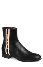 Men's Gucci Bonny Vertical Logo Mid Boot Us / 6uk - Black