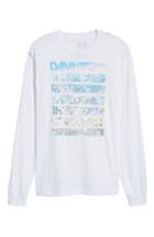 Men's Casual Industrees Damn The Rest Trail Map T-shirt, Size - White