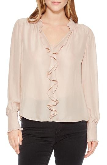 Women's Parker Tilly Silk Blend Blouse, Size - Ivory