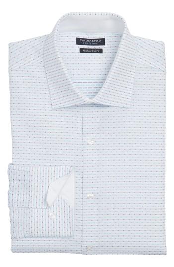 Men's Tailorbyrd Trim Fit Non-iron Dress Shirt - 32/33 - Blue