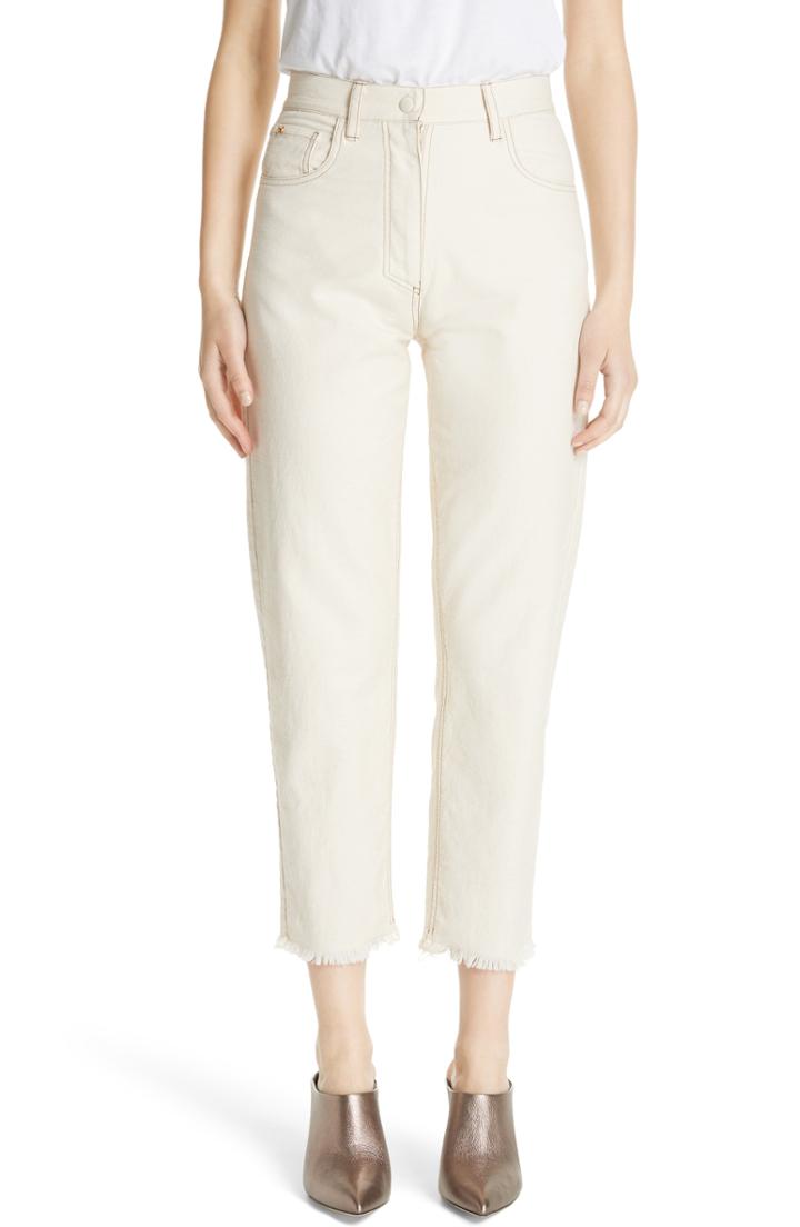 Women's Nanushka Rupa Ankle Straight Leg Jeans