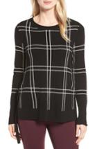 Petite Women's Halogen Side Tie Cashmere Sweater, Size P - Black
