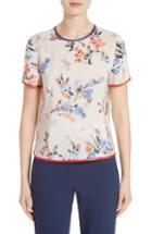 Women's Armani Collezioni Print Silk Top