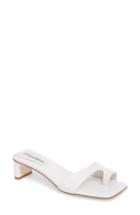 Women's Jeffrey Campbell Teclado Slide Sandal M - White