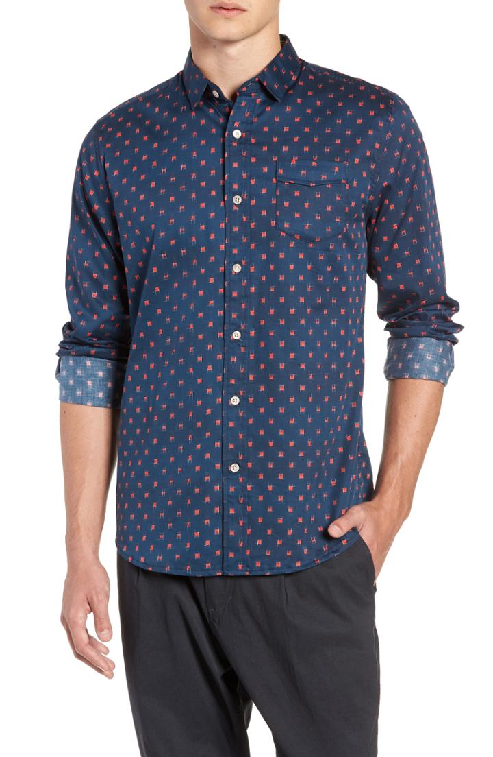 Men's Descendant Of Thieves Car Wars Print Shirt