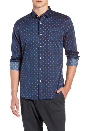 Men's Descendant Of Thieves Car Wars Print Shirt