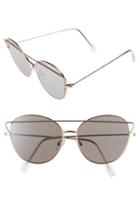 Women's Bp. 55mm Round Sunglasses - Gold