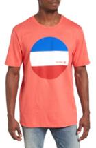 Men's Hurley Circular Block Graphic T-shirt - Red