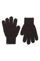 Men's Saturdays Nyc Dylan Touchscreen Gloves, Size - Black