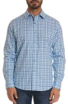 Men's Robert Graham Grouper Classic Fit Geo Sport Shirt - Blue/green