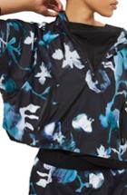Women's Ivy Park Cloud Print Mesh Detail Hoodie