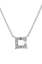 Women's Bony Levy Diamond Square Pendant Necklace (nordstrom Exclusive)