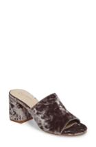 Women's Seychelles Commute Flared Heel Slide Sandal .5 M - Grey