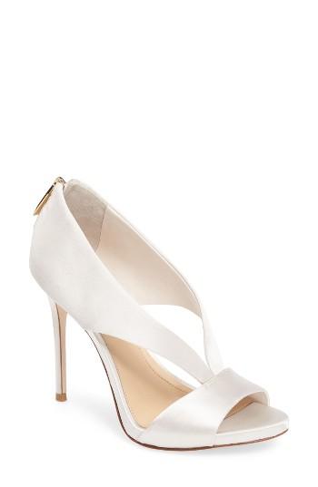 Women's Imagine Vince Camuto Dailey Open Toe Pump M - Ivory