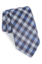 Men's Nordstrom Men's Shop Check Silk & Cotton Tie