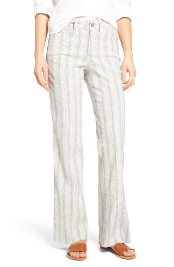 Women's Nydj Wylie Five-pocket Linen Trousers