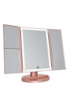 Impressions Vanity Co. Touch 2.0 Led Trifold Makeup Mirror With Magnification