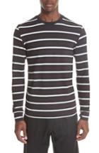 Men's 3.1 Phillip Lim Technical Stripe Long Sleeve T-shirt - Brown