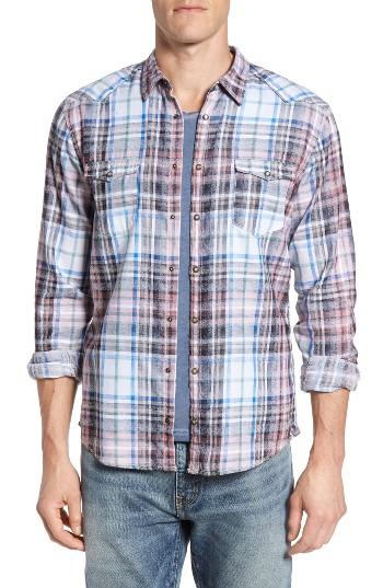 Men's Boss Orange Erodeo Plaid Shirt
