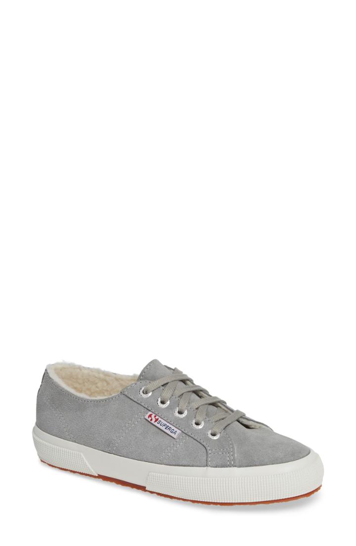 Women's Superga 2750 Suefurw Sneaker .5us / 39.5eu - Grey