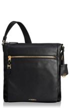 Tumi Voyageur - Canton Leather Crossbody Bag - Black