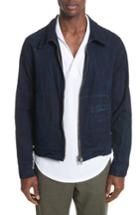 Men's Eidos Napoli Boardwalk Western Trucker Jacket R Eu - Blue