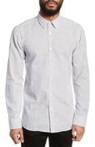 Men's Hugo Boss Elisha Triangle Print Sport Shirt - White