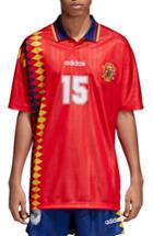 Men's Adidas Original Spain 1994 Soccer Jersey - Red