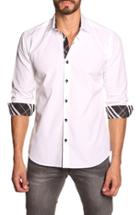 Men's Jared Lang Trim Fit Sport Shirt, Size - White