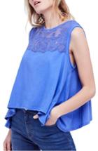 Women's Free People Meant To Be Swing Top - Blue
