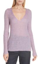 Women's Rag & Bone Donna Mohair Blend Sweater - Purple