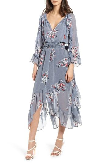 Women's Misa Los Angeles Annalisa Midi Dress - Blue