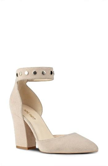 Women's Nine West Sharmain Pump M - Beige