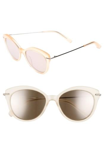 Women's Elizabeth And James Wright 53mm Cat Eye Sunglasses -