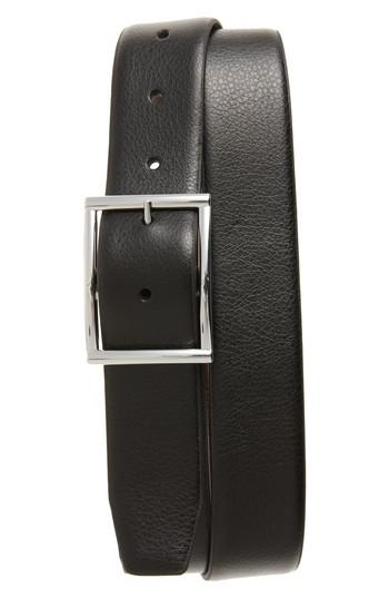 Men's 1901 Tanner Leather Belt - Black/ Brown