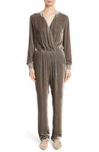 Women's St. John Collection Velvet Jumpsuit