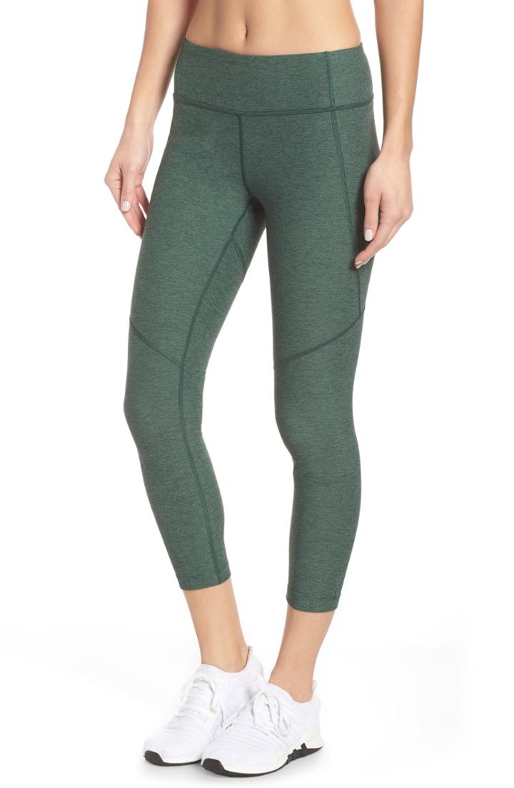 Women's Outdoor Voices Warm-up Crop Leggings - Green