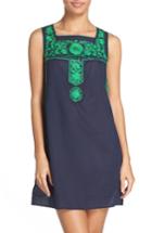 Women's Tory Burch Amira Embroidered Cover-up Dress